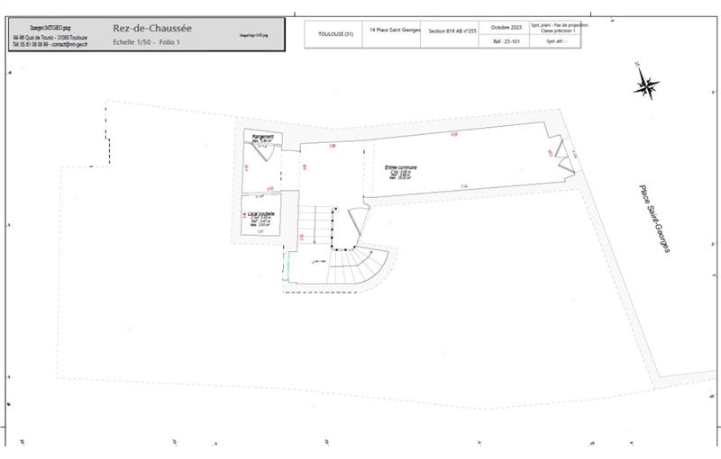 Location de bureau de 360 m² à Toulouse - 31000 plan - 1