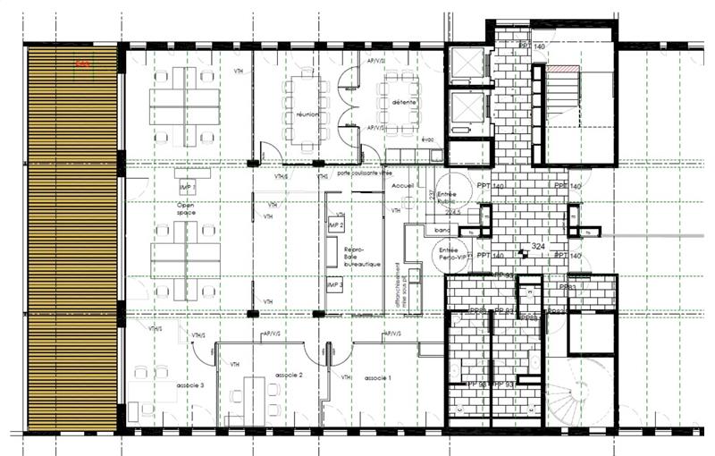 Location de bureau de 469 m² à Toulouse - 31000 plan - 1