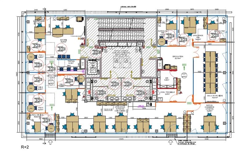 Location de bureau de 381 m² à Toulouse - 31000 plan - 1