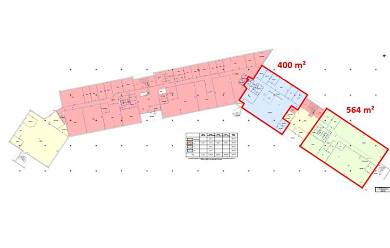 Location de bureau de 964 m² à Toulouse - 31000 plan - 1