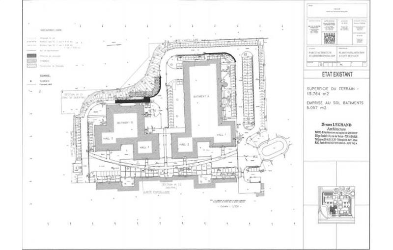 Location de bureau de 2 853 m² à Trappes - 78190 plan - 1