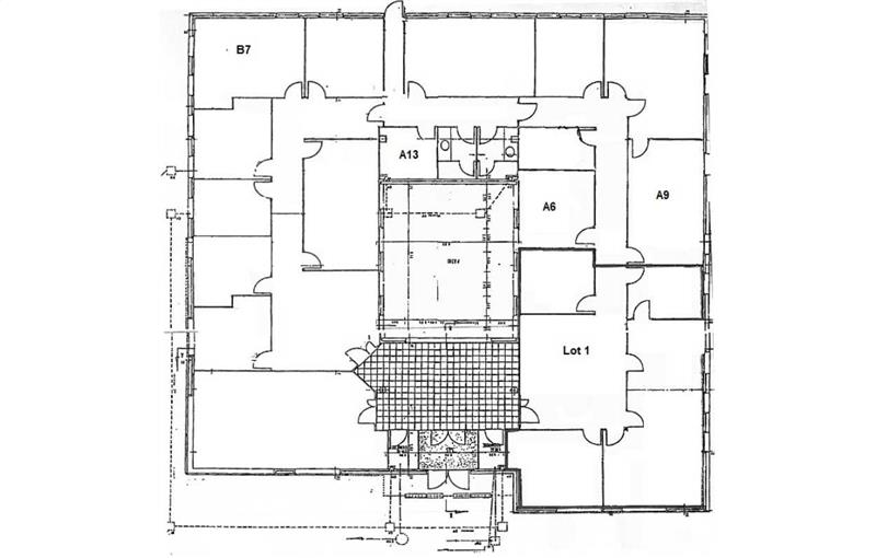 Location de bureau de 14 m² à Trappes - 78190 plan - 1