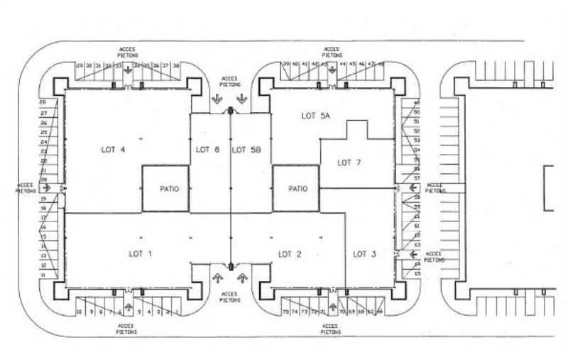 Location de bureau de 838 m² à Trappes - 78190 plan - 1