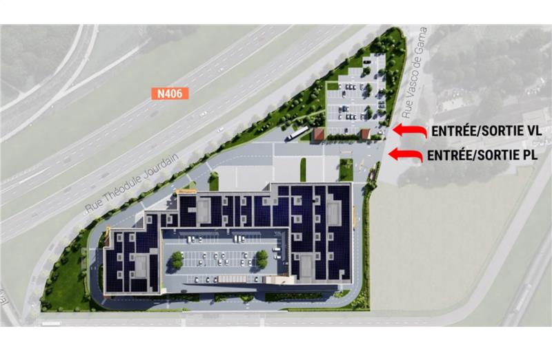 Location de bureau de 17 015 m² à Valenton - 94460 plan - 1