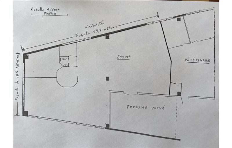 Location de bureau de 200 m² à Vallauris - 06220 plan - 1