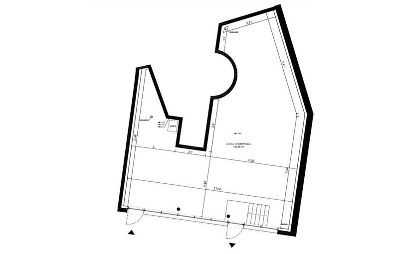 Location de bureau de 189 m² à Vanves - 92170 plan - 1