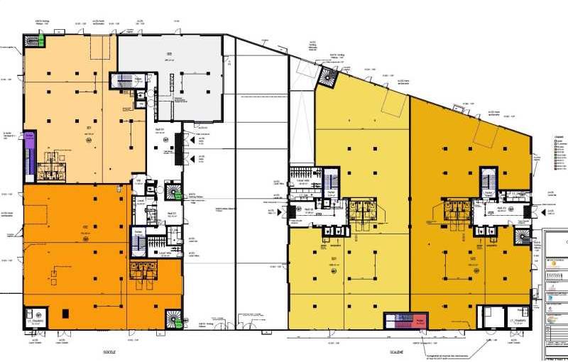 Location de bureau de 12 961 m² à Vénissieux - 69200 plan - 1