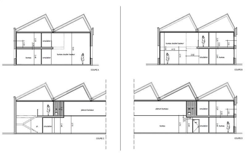 Location de bureau de 2 416 m² à Vénissieux - 69200 plan - 1