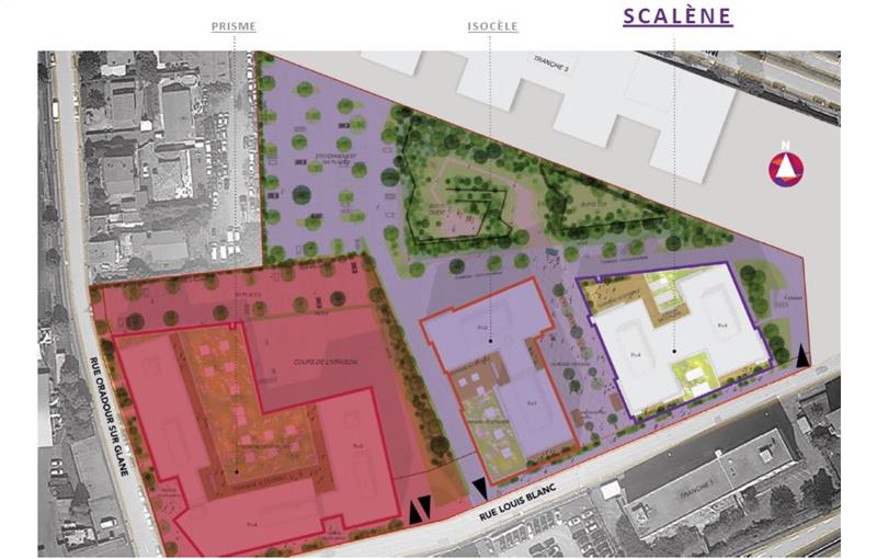 Location de bureau de 12 964 m² à Vénissieux - 69200 plan - 1