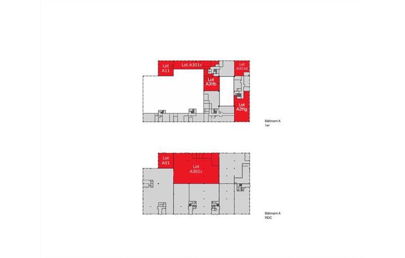 Location de bureau de 2 831 m² à Verrières-le-Buisson - 91370 plan - 1