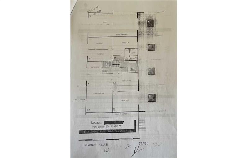 Location de bureau de 150 m² à Villabé - 91100 plan - 1