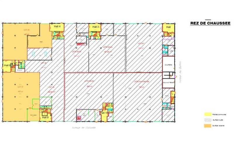 Location de bureau de 1 376 m² à Villebon-sur-Yvette - 91140 plan - 1