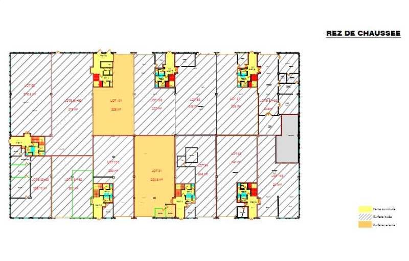 Location de bureau de 2 510 m² à Villebon-sur-Yvette - 91140 plan - 1