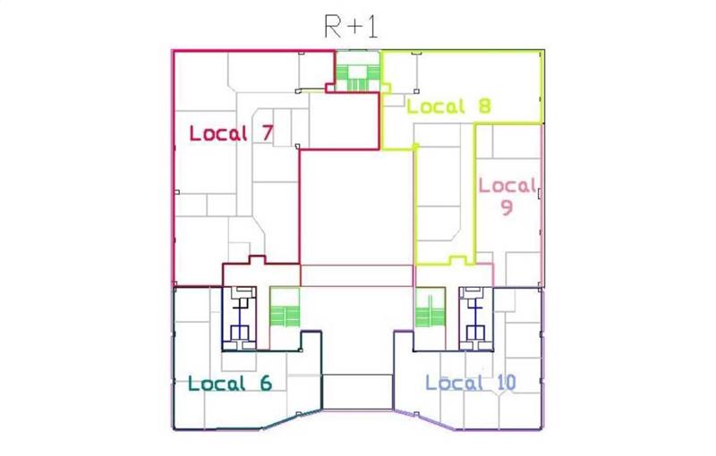 Location de bureau de 2 410 m² à Villebon-sur-Yvette - 91140 plan - 1