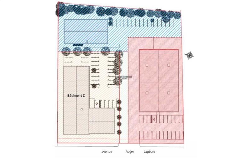 Location de bureau de 346 m² à Villenave-d'Ornon - 33140 plan - 1