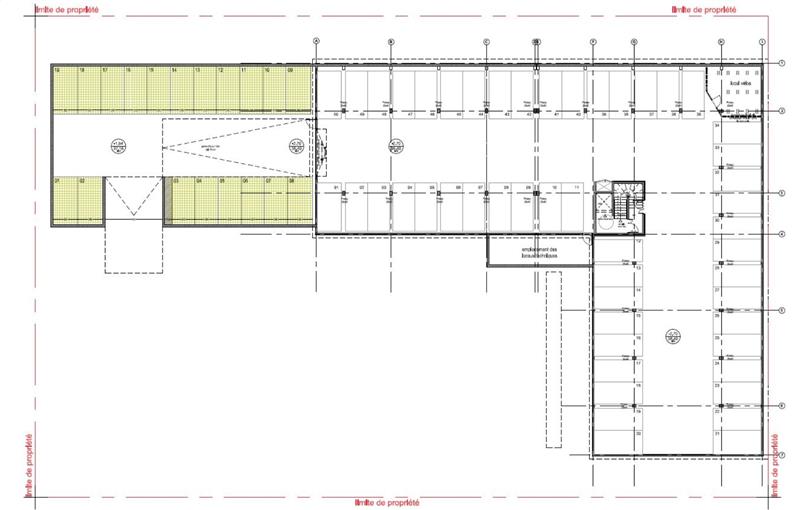 Location de bureau de 2 459 m² à Villeneuve-d'Ascq - 59491 plan - 1