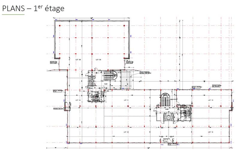 Location de bureau de 1 459 m² à Villeneuve-d'Ascq - 59491 plan - 1