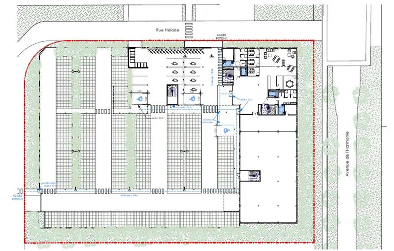 Location de bureau de 4 758 m² à Villeneuve-d'Ascq - 59491 plan - 1