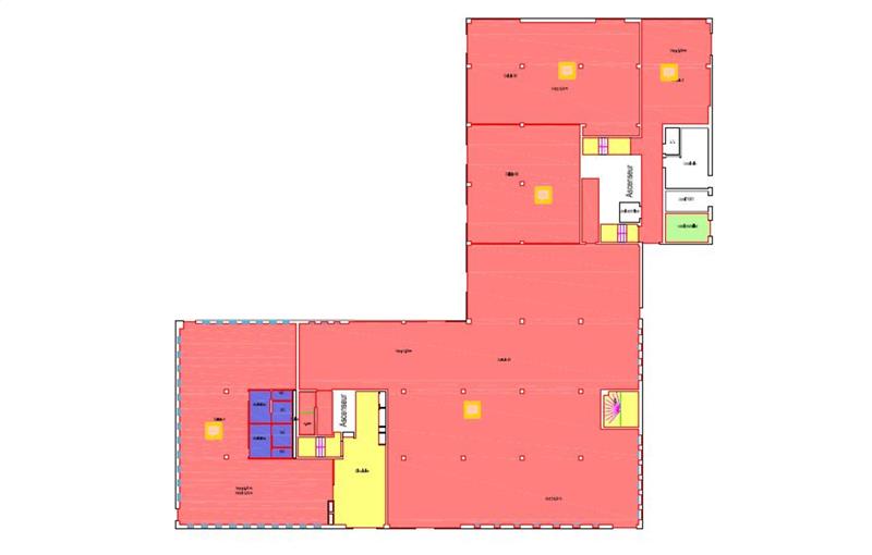 Location de bureau de 3 629 m² à Villeneuve-d'Ascq - 59491 plan - 1