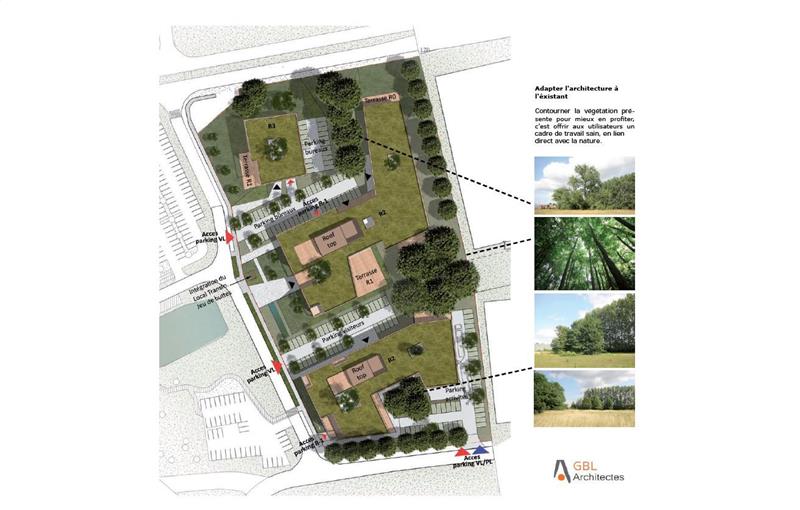 Location de bureau de 15 000 m² à Villeneuve-d'Ascq - 59491 plan - 1