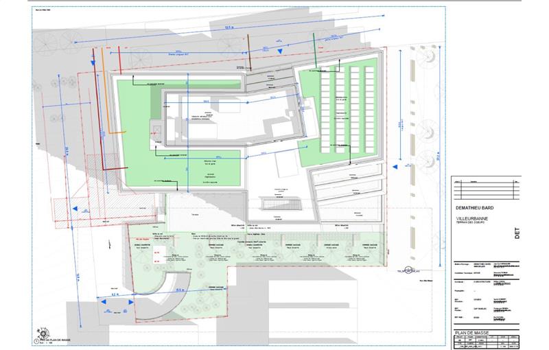 Location de bureau de 1 694 m² à Villeurbanne - 69100 plan - 1