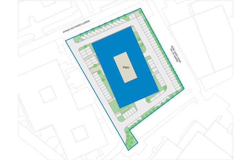 Location de bureau de 1 270 m² à Villiers-sur-Marne - 94350 plan - 1