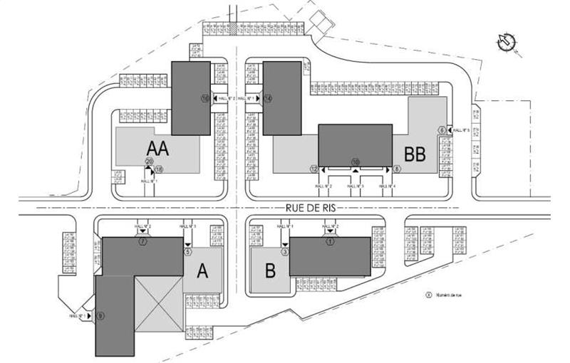 Location de bureau de 798 m² à Viry-Châtillon - 91170 plan - 1