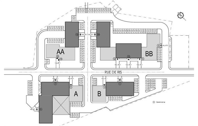 Location de bureau de 170 m² à Viry-Châtillon - 91170 plan - 1