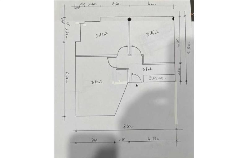 Location de bureau de 62 m² à Voiron - 38500 plan - 1