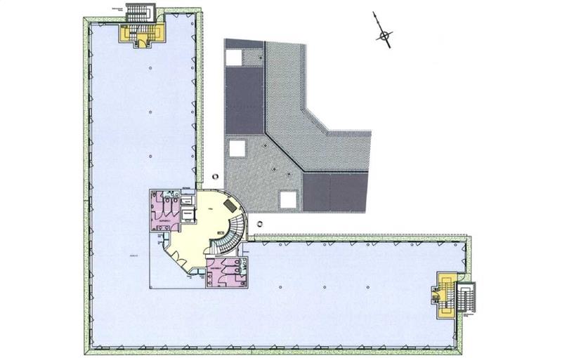 Location de bureau de 2 810 m² à Voisins-le-Bretonneux - 78960 plan - 1