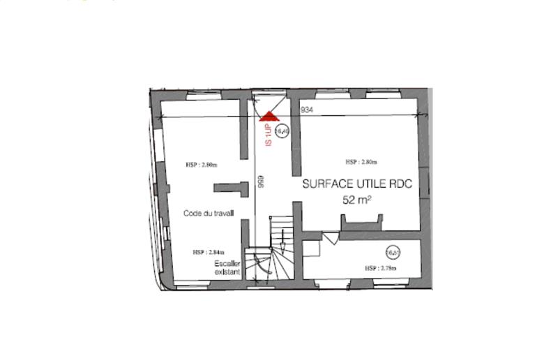 Location de bureau de 134 m² à Wambrechies - 59118 plan - 1