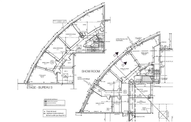 Location de bureau de 250 m² à Wambrechies - 59118 plan - 1