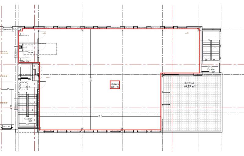 Location de bureau de 820 m² à Wasquehal - 59290 plan - 1