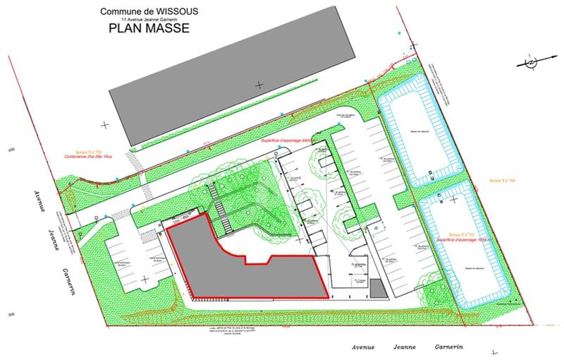 Location de bureau de 2 241 m² à Wissous - 91320 plan - 1