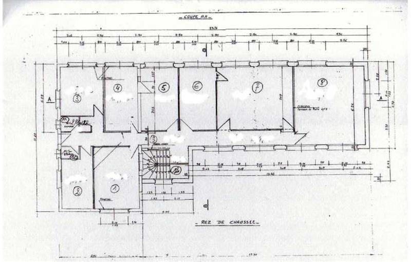 Location de bureau de 200 m² à Wissous - 91320 plan - 1