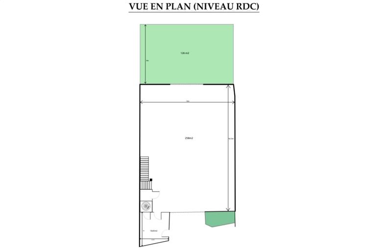 Location de local commercial de 407 m² à Athis-Mons - 91200 plan - 1