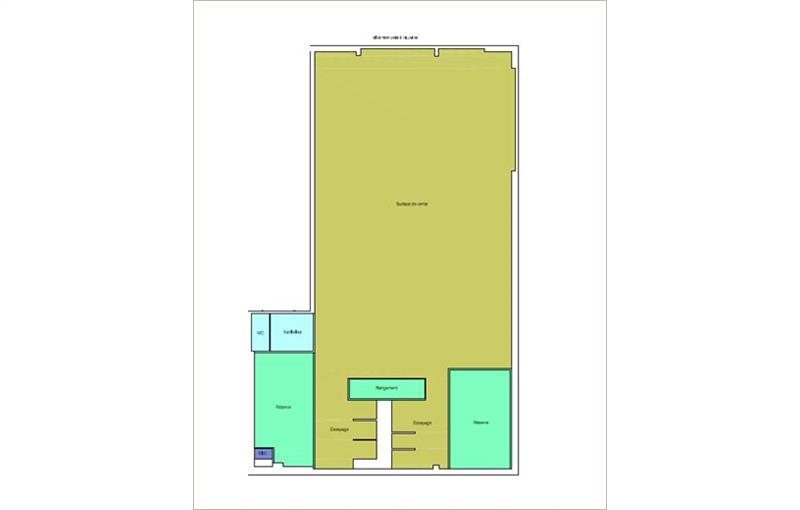 Location de local commercial de 402 m² à Balma - 31130 plan - 1