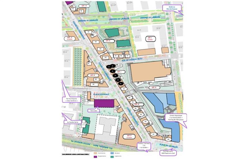 Location de local commercial de 5 037 m² à Châtenay-Malabry - 92290 plan - 1