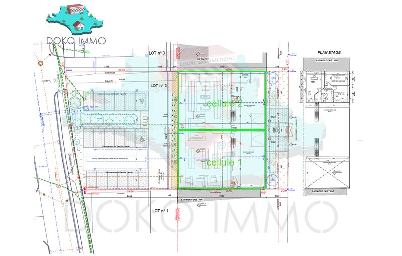 Location de local commercial de 664 m² à Faverges - 74210 plan - 1