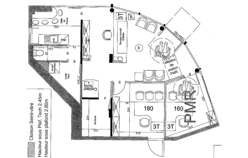 Location de local commercial de 70 m² à Fleury-les-Aubrais - 45400 plan - 1