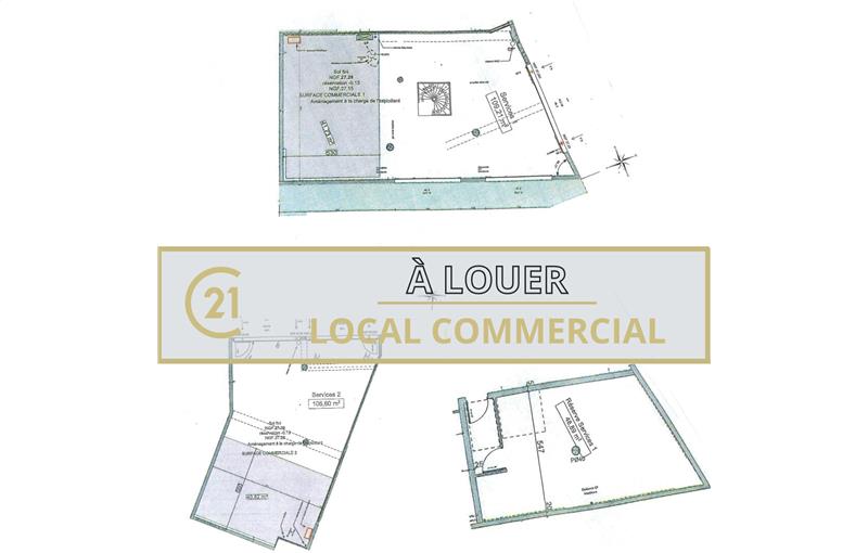 Location de local commercial de 265 m² à Fleury-sur-Orne - 14123 photo - 1