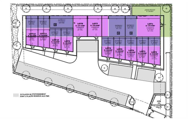 Location de local commercial de 200 m² à Lardy - 91510 plan - 1