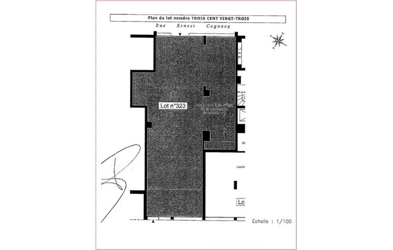 Location de local commercial de 120 m² à Levallois-Perret - 92300 plan - 1