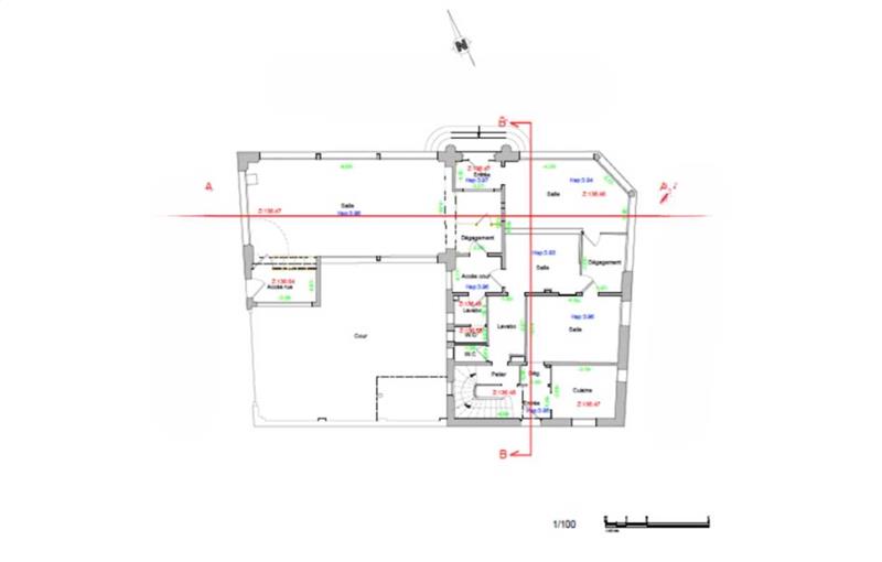 Location de local commercial de 190 m² à Louveciennes - 78430 plan - 1