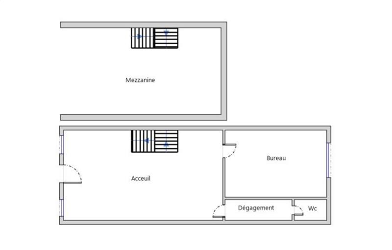 Location de local commercial de 70 m² à Lyon 3 - 69003 plan - 1