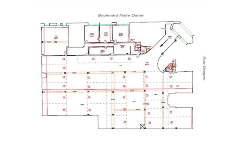 Location de local commercial de 965 m² à Marseille 6 - 13006 plan - 1