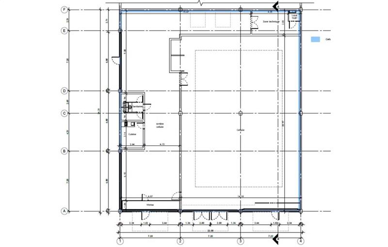 Location de local commercial de 540 m² à Mérignac - 33700 plan - 1