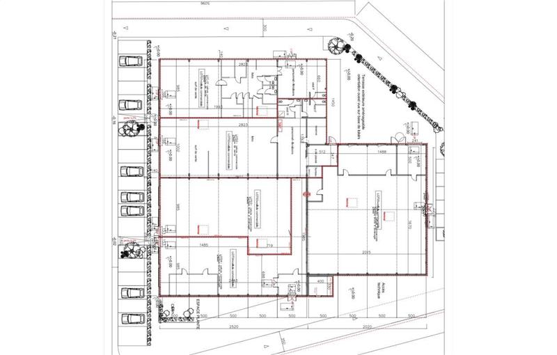 Location de local commercial de 677 m² à Noeux-les-Mines - 62290 plan - 1