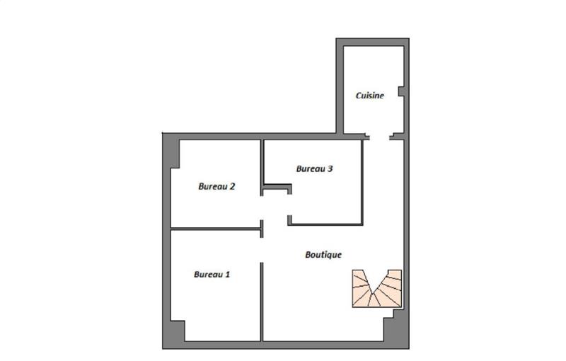 Location de local commercial de 65 m² à Paris 10 - 75010 plan - 1