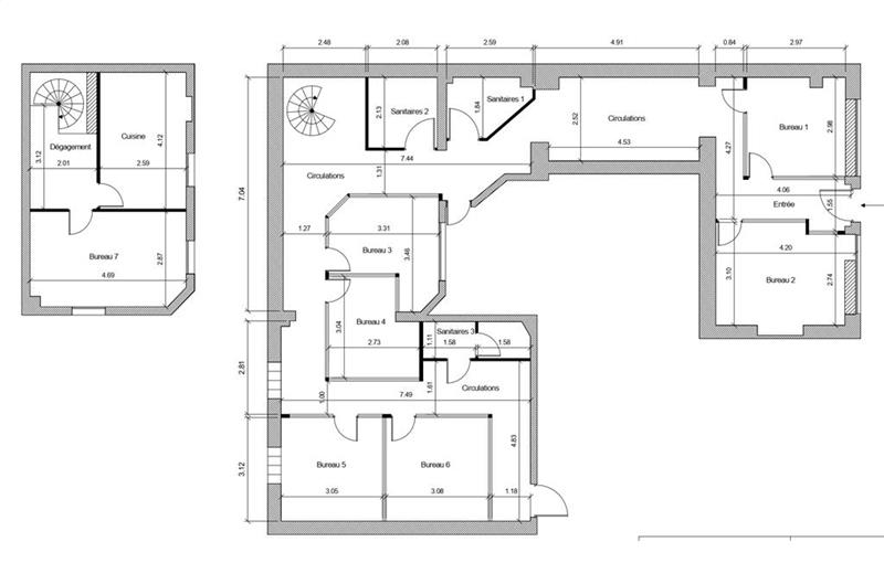 Location de local commercial de 155 m² à Paris 12 - 75012 plan - 1